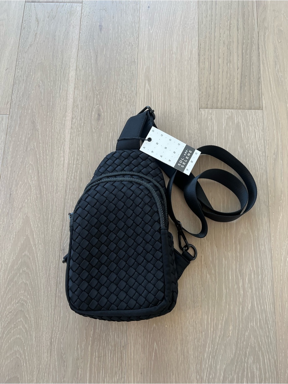 BEYOND THE HORIZON - WOVEN NEOPRENE SLING BACKPACK